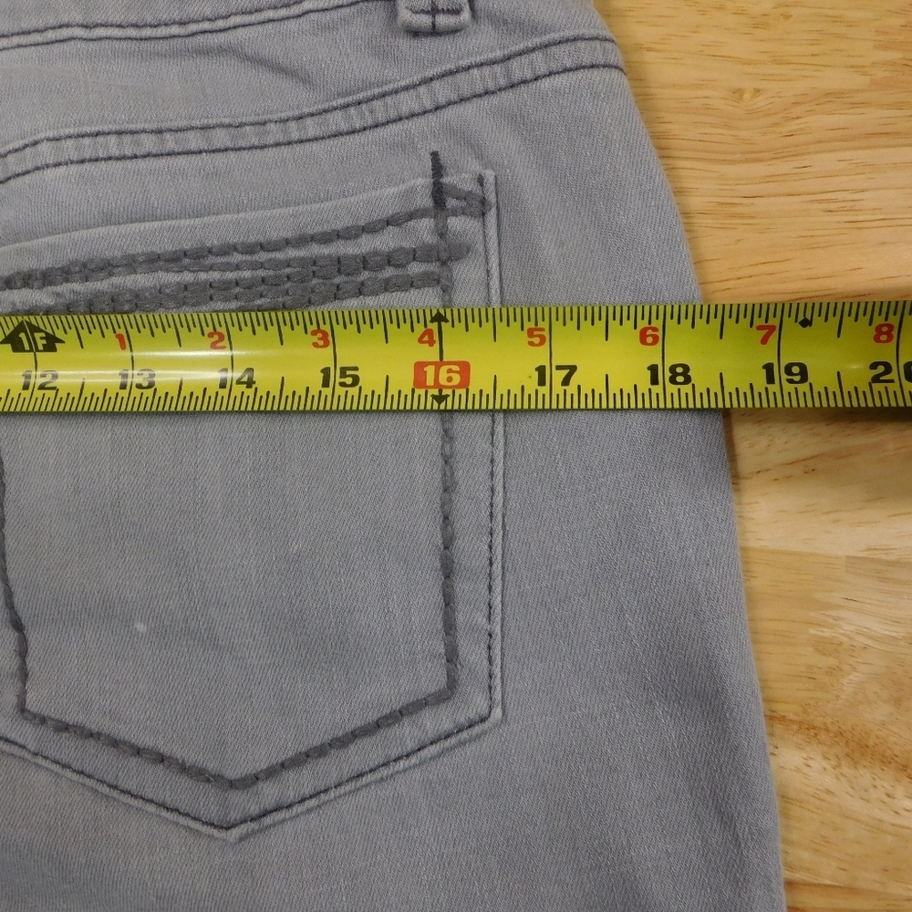Elle size 8 grey jeans - Picture 4 of 6